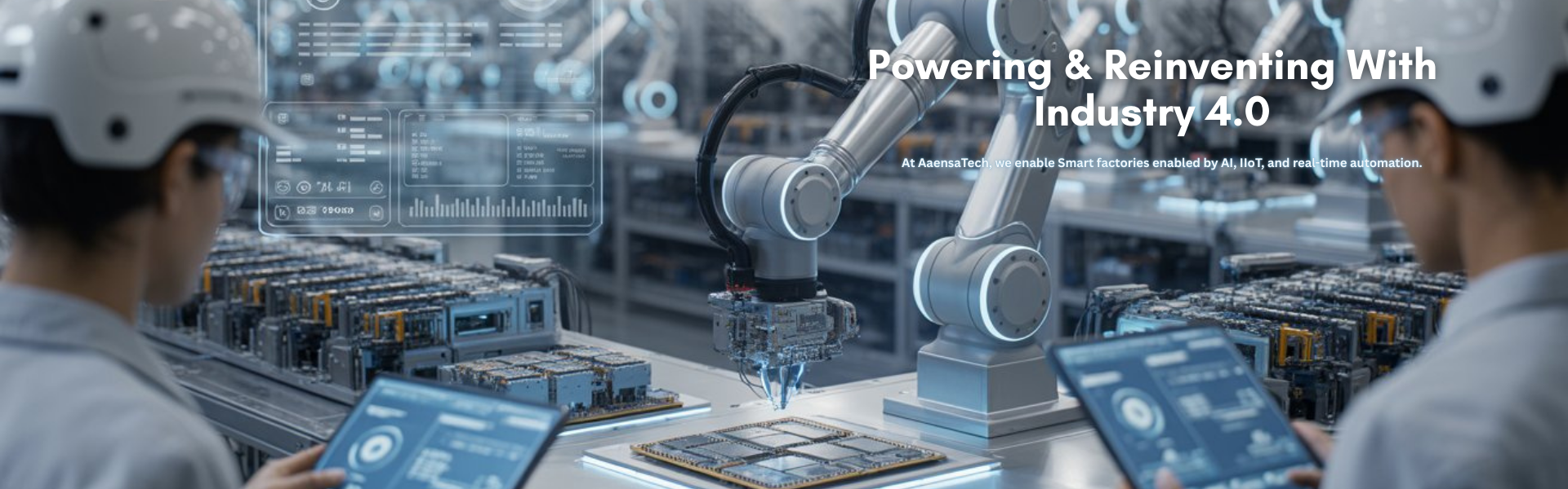 Industrial automation and Industry 4.0 solutions with IIoT integration and predictive maintenance