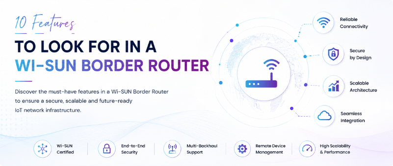 10 Features to Look for in a Wi-SUN Border Router